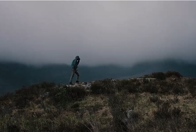 行走天地间励志视频素材