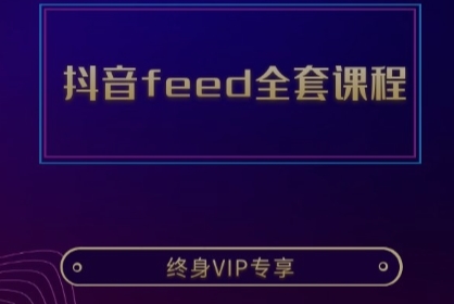 抖音feed 流全套全面课程